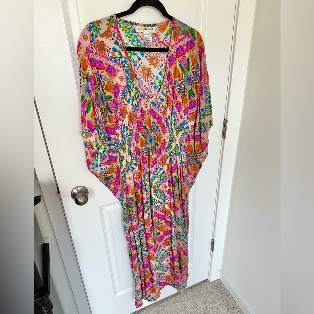Natural Life Sanibel Kaftan Maxi Dress - Picture 3 of 9